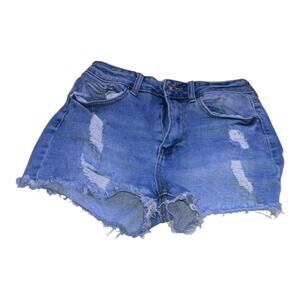 Wax Collection Denim Cutoff Shorts Size M